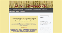 Desktop Screenshot of moissondeselus.org